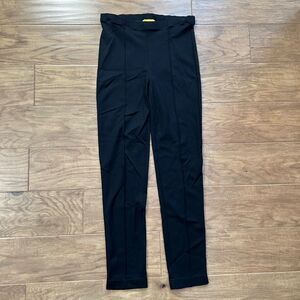 St. John Collection Pants Women's Size 6 Black Ponte Knit Pull On
